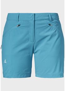 Schöffel SCHÖFFEL Damen Bermudas "Shorts Hestad L", blau, sportlich, Gr. 34, Oberstoff : 85% Nylon 15% Elasthan, Hosen