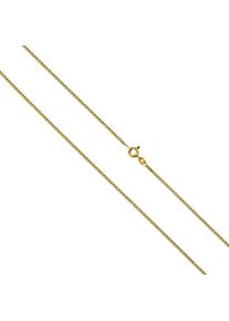 Vivance Damen Collierkettchen "585/- Gelbgold glanz 50 cm", 50cm, Gold, L: 50cm, gelb, Gold, Halsketten