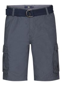 Herren Cargoshorts "Men Shorts Cargo", grau, casual, Gr. L, PETROL INDUSTRIES, Web, Obermaterial: 100% Baumwolle, Hosen, mit Gürtel