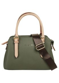 Bugatti Damen Henkeltasche "ELLA", grün, Kunstfaser, unifarben, Taschen