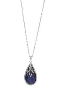 Firetti Damen Kette mit Anhänger "Schmuck Geschenk Silber 925 Halsschmuck Halskette Ankerkette", Silber 925 (Sterlingsilber), L: 45cm B: 1mm, bunt,