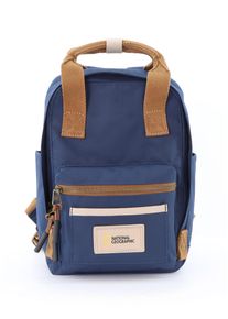Cityrucksack "Legend", National Geographic, blau, Kunstfaser, Rucksäcke, mit verstellbarem Gurt