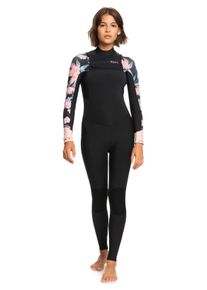 Roxy Damen Neoprenanzug "5/4/3mm Swell Series", schwarz, Gr. 6, 88% recyceltes Polyester, 12% Elastan, Sportanzüge