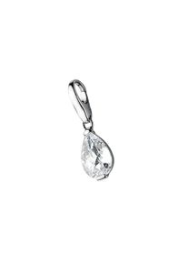 Damen Charm-Einhänger "Tropfen, Silber 925", schwarz, Giorgio Martello MILANO, Silber 925 (Sterlingsilber), Charms