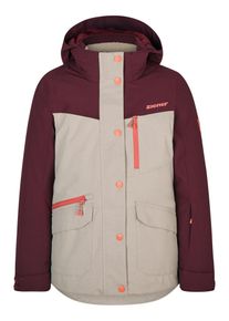 Ziener Kinder Skijacke "ANOKI", rot, Gr. 140, Obermaterial: 100% Polyester;Futter: 1. 100% Polyamid, 2. 100% Polyester;Wattierung: 100% Polyester;,