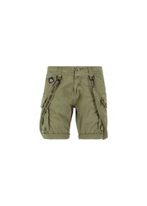 Herren Shorts "Alpha Industries Men - Shorts Utility Short", grün, Gr. 34, Alpha Industries, Obermaterial: 98% Baumwolle, 2% Elastan, Hosen