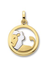 ONE ELEMENT Damen Sternzeichen-Anhänger "Löwe Sternzeichen Anhänger aus 333 Gelbgold", Damen, Löwe, Gelbgold 333, gold, Gelbgold 333,