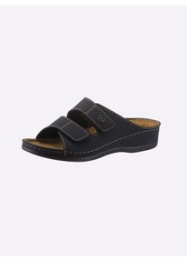 Franken Schuhe FRANKEN-SCHUHE Damen Pantolette, Gr. 36, schwarz, Lederimitat, sportlich, Schuhe