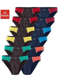 Le Jogger Herren Slip, Gr. 3, blau, Jersey, Obermaterial: 100% Baumwolle, unifarben, Unterhosen, mit Farbhighlights