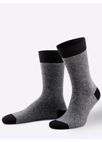 wäschepur WÄSCHEPUR Damen Socken, Gr. 3, schwarz, 75% Baumwolle, 23% Polyamid, 2% Elasthan, Socken