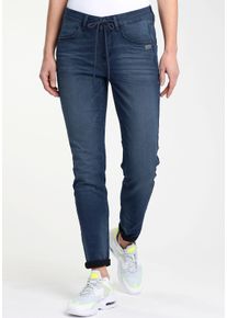 Gang Damen Jogg Pants "94JOLINE JOGG", blau, casual, Gr. 26, unifarben, Denim/Jeans, Obermaterial: 74% Baumwolle, 22% Polyester, 4% Elasthan, Jeans,