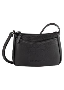 Damen Umhängetasche "Cilia", Tom Tailor Denim, schwarz, Polyurethan, Polyurethan (PU), clean, gepflegt, unifarben, Taschen, lässige Handtasche für