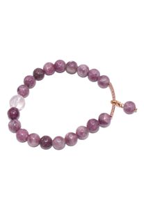 Firetti Damen Charm-Armband "Schmuck Geschenk Silber 925 Armkette Charmarmband Sternzeichen", 20, Schütze, Silber 925 (Sterlingsilber)-Silikon, rosa,