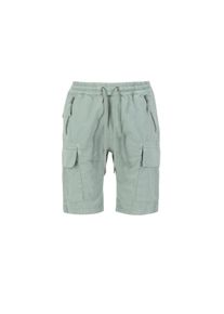 Herren Sweatshorts "Alpha Industries Men - Shorts Ripstop Jogger Short", grün, Gr. XXL, Alpha Industries, Obermaterial: 100% Baumwolle, Hosen