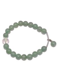 Firetti Damen Charm-Armband "Schmuck Geschenk Silber 925 Armkette Charmarmband Sternzeichen", 18, Krebs, Silber 925 (Sterlingsilber)-Silikon, grün,