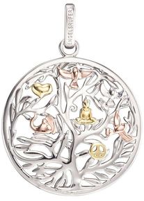 Engelsrufer Damen Ketten-Anhänger "Indian summer, LEBENSBAUM, ERP-TREE-TRICO", Silber 925 (Sterlingsilber), 8,7 g, rosa, Silber 925 (Sterlingsilber),