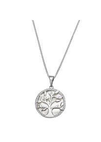 Goldmaid Damen Kette mit Anhänger, Silber 925 (Sterlingsilber), weiß, Silber 925 (Sterlingsilber), Halsketten