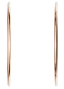 Firetti Damen Paar Creolen "Schmuck Geschenk Silber 925 2,0 mm breit", 15, Silber 925 (Sterlingsilber), rosa, Silber 925 (Sterlingsilber), Ohrringe,