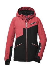 Killtec Kinder Skijacke "KSW 117 GRLS SKI JCKT", orange, sportlich, Gr. 164, Obermaterial: 100% Polyester (recycelt), Innenfutter: 100% Polyester,