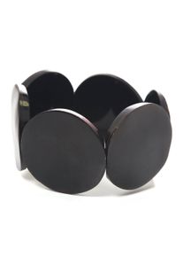 Damen Armband "Luise", schwarz, Collezione Alessandro, Holz, Armbänder