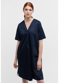 Eterna Damen Blusenkleid "LOOSE FIT", blau, casual, Gr. 38, 95% cotton, 5% Elasthan, Kleider