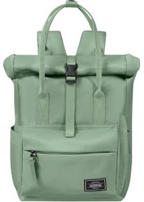 Laptoprucksack "URBAN GROOVE, Backpack City", American Tourister, grün, Polyester, Rucksäcke, Freizeitrucksack Schulrucksack Cityrucksack