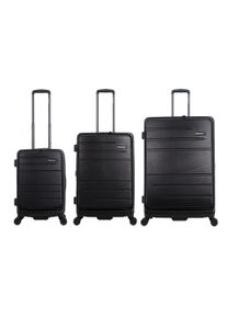 DISCOVERY Koffer "Patrol", schwarz, Polyester, unifarben, klassisch, Koffer, aus robustem Polycarbonat-Material