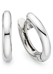 Bruno Banani Damen Paar Creolen "Schmuck Geschenk Silber 925 Ohrschmuck Ohrringe", Silber 925 (Sterlingsilber), silber, Silber 925 (Sterlingsilber),