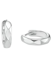 s.Oliver Damen Paar Creolen "2034237, 2034238", Silber 925 (Sterlingsilber), silber, Silber 925 (Sterlingsilber), Ohrringe
