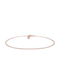 Elli Damen Kette ohne Anhänger "Choker Kette Basic ohne Anhänger 925 Silber", 36, Silber 925 (Sterlingsilber), L: 36cm, rosa, Silber 925