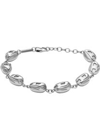 Diesel Armband "STEEL, DX1483040", Edelstahl, silber, Edelstahl, Armbänder