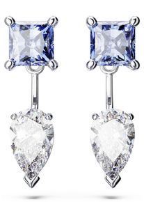 Swarovski Damen Paar Ohrstecker "MESMERA, 5665767", Metall, bunt, Metall, Ohrringe, mit Swarovsi Zirkonia (synth.) - Einhänger abnehmbar