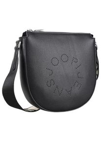 JOOP! JOOP JEANS Damen Umhängetasche "giro stella shoulderbag mvz1", schwarz, Lederimitat, Taschen, Umhängeriemen mit Logo Druck