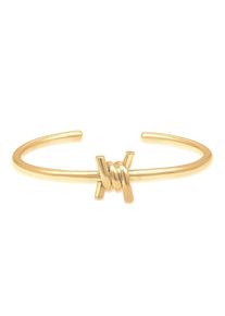 Elli Damen Armreif "Armreif Knoten Blogger Trend 925 Silber", 16cm, ohne Stein, Silber 925 (Sterlingsilber), gold, Silber 925 (Sterlingsilber),