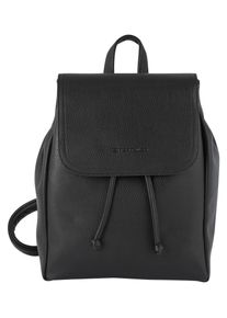 Tom Tailor Rucksack "Tinna", schwarz, Polyurethane, Rucksäcke, ein perfekter Allrounder, sportiv und modern mit funktionalen Details