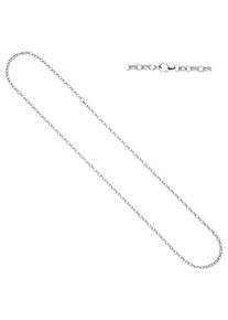 Jobo Damen Silberkette, Silber 925 (Sterlingsilber), L: 60cm, silber, Silber 925 (Sterlingsilber), Halsketten, Ankerkette 925 Silber 60 cm 3,0 mm