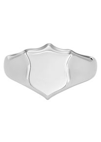 Fossil Damen Fingerring "HERITAGE, JF04347040", 21, Edelstahl, 2,5mm, silber, Edelstahl, Fingerringe