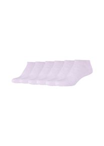 s.Oliver Damen Sneakersocken "Sneakersocken 6er Pack", Gr. 35, rosa, 75% Modal 23% Polyamid 2% Elasthan, uni, Socken