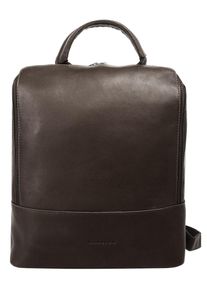 Harold'S HAROLD'S Cityrucksack "Campo", braun, Rindsleder, Leder, unifarben, casual, Rucksäcke, echt Leder