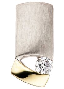 Jobo Damen Ketten-Anhänger "Anhänger mit Zirkonia", Silber 925 (Sterlingsilber), silber, Silber 925 (Sterlingsilber), Schmuckanhänger, 925 Silber