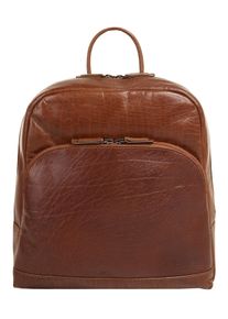 XZONE X-ZONE Tagesrucksack, braun, Rindsleder, Leder, Retro, modisch, Rucksäcke, echt Leder
