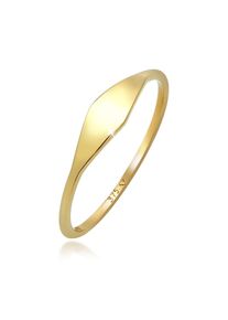 Elli Premium Damen Fingerring "Marquise Elegant Statement 375 Gelbgold", 54mm, ohne Stein, Gelbgold 375, gold, Gelbgold 375, Fingerringe
