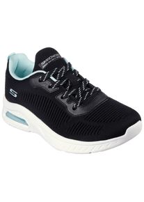 Skechers Damen Sneaker "BOBS SQUAD CHAOS AIR", Gr. 36, schwarz, Textil, sportlich, Schuhe, mit gepolstertem Schaftrand, Freizeitschuh, Halbschuh,