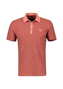 Lerros Herren Poloshirt "Lerros Poloshirt mit abgesetztem Kragen", rot, Gr. 6XL, 100% Baumwolle, Shirts