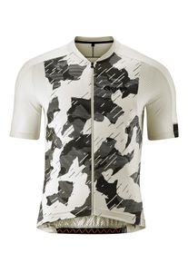 Gonso Herren Radtrikot "ARDOLE", grau, Gr. S, 84% Polyester, 16% Elastan, Trikots, Hoch atmungsaktive Mesheinsätze, extra leicht