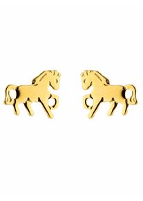 Adelia´s ADELIA ́S Damen Paar Ohrhänger "1 Paar 333 Gold Ohrringe / Ohrstecker Pferd", Damen, Gelbgold 333, gold, Gelbgold 333, Ohrringe, 333 Gold Goldschmuck