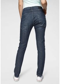 Please Jeans Damen Boyfriend-Jeans "P78A", blau, casual, Gr. L, Abriebeffekte, Denim/Jeans, Obermaterial: 98% Baumwolle, 2% Elasthan, Jeans, Original
