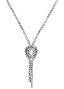 Amor Damen Kette mit Anhänger "2033590", Silber 925 (Sterlingsilber), L: 50cm, bunt, Silber 925 (Sterlingsilber), Halsketten, mit Zirkonia (synth.)