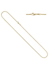 Jobo Damen Goldkette, Gelbgold 333, L: 38cm, gold, Gelbgold 333, Halsketten, Erbskette 333 Gold 38 cm 1,5 mm