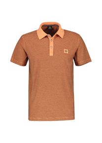 Lerros Herren Poloshirt "Lerros Poloshirt mit abgesetztem Kragen", orange, Gr. 5XL, 100% Baumwolle, Shirts